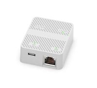 Yominerr 2 Port Gigabit Network Switch RJ45 Switch Network Splitter Cable Extender 1000mbps Selector Adapter 1 in 2 Out White