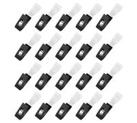 Yominerr 20PCS Garden Flag Clips,Garden Flag Stoppers Small Flag Anti-Wind Clip,Lawn Yard Flag Pole Clips Garden Flag Poles Stand
