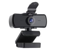 Yominerr 2K Webcam USB HD Camera PC Camera Computer Webcam with Privacy Cover for Live Broadcast/Video Call/Conference Work