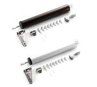 Yominerr 2Set Automatic Door Closer Internal Positioning Furniture Stop Buffer 90 Degree Adjustment Home Decoration Lock Closing