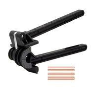 Yominerr 5/6/8/10mm Combination 4-in-1 Tube Bender Tube Bender Pipe Bending Tool Tubing Bender Brake Fuel Line Curving Pliers