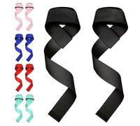 Yominerr 5 Pair Beginner Fitness Lifting Wrist Strap Brace Wrap Weightlifting Bodybuilding Support Dumbbell Weights
