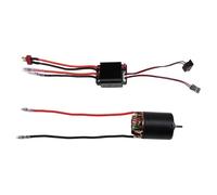 Yominerr 540 Brushed Motor 35T ESC Speed Control Combination Set Climb Drift Racing for 1/10 RC Cralwer/Boat