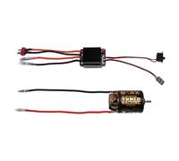 Yominerr 540 Brushed Motor 55T ESC Speed Control Combination Set Climb Drift Racing for 1/10 RC Cralwer/Boat