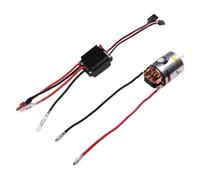 Yominerr 540 Brushed Motor Waterproof ESC 320A Speed Control Combination Set for 1/10 RC Car Crawler Axial SCX10 12T