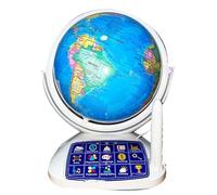 Yominerr AR Globe for Kids Education Talking Interactive Globe Early Childhood Learning Built-in Constellation Light Globe