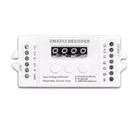 Yominerr DMX512 Decoder 4 Channel LED Decoder Digital Display Button for Stage Light Strip