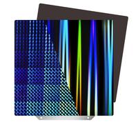 Yominerr Double Sided Textured H1H Sheet 310x310mm, Flexible Rainbow +Phantom H1H Magnetic Build Plate for -10-10S