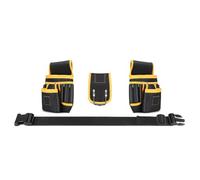 Yominerr Electrician Waist Tool Bag Waterproof Oxford Cloth Utility Waist Belt Pouch Bag for Holding Drill Wrench Screwdrive