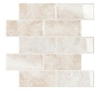 Yominerr for Bathroom Backsplash for Kitchen Beige Stone Backsplash Tile Peel and Stick Wall Tiles