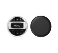 Yominerr For Marine Radio Cover Soft Silicone Protector FM Boat Radio MP3 Player Waterproof for UTV ATV SPA RZR