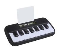 Yominerr Kid Electronic Piano 15 Keys Simulation Electronic Piano Toy Teaching Musical Instrument Black