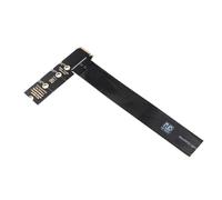 Yominerr M.2 NVMe SSD Extension Cable PCIe 4.0 X4 M-Key High-Speed Data Transfer Flexible Extender for M.2 NGFF SSDs PH417B-30