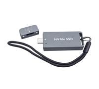 Yominerr M.2 SSD Case M.2 NVME Double Protocol External Hard Drive Case USB3.2 GEN2 10Gbps SSD Enclosure Support 2230