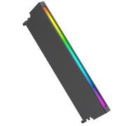 Yominerr Memory Module Heatsink 5V 3PIN ARGB AURA Sync Aluminum Alloy Heat Spreader Cooler Black