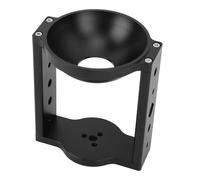 Yominerr Metal Tripod Head Bowl Riser Versatile Hi-Hat Riser Aluminum Alloy Hi-Hat Riser with 100mm Bowl Adapter for Photography Tripod