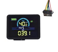 Yominerr P5C Electric Bike LCD Display Meter 24V-60V Ebike Intelligent Display IP67 UART Colorful LCD Display Meter SM 6PIN