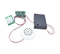 Yominerr PIR Infrared Sensor MP3 Music Voice Player Kit Recording Module, Supports USB Download No TF Card, DIY