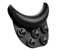 Yominerr Salon Neck Rest Cushion with Suction Cup Non-Slip Soft Silicon Shampoo Bowl Neck Rest for Home Salon Basin