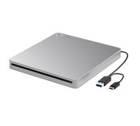Yominerr Sleek External 3D Player - USB 3.0/Type-C CD DVD Drive, Ultra Slim Slot-in Technology for Effortless Media Enjoyment