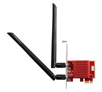 Yominerr Wifi 6 AX210 Wireless Network Adapter PCIe Wireless Network Card Tri Band 2.4G/5.0G/5.8GHz 5374Mbps WiFi Card for Win10