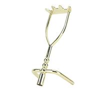 Yomiyuyr Billiards Support Stick, Pool Support Stick, Stable Ball Holding, Gold Fork-Shape Structure, for Table Pool Competition