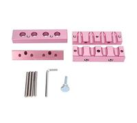 Yomiyuyr Lip Gloss Making Kit, Lipstick cast, Lipstick Maker, Aluminum Lip Gloss Set, Four-Hole cast for Custom Lipstick, with Tools for Women to Create Their Own Lip Gloss