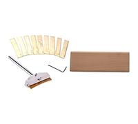 yomoe Bakelite Guitar File Hard Narrow Dual Tool with Electric Guitar Repair Tool Fretboard