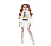 YOMORIO Demon Hunter Costume for Girls Anime Outfit Costume for Halloween, Cosplay & Carnival Fancy Dress for Kids 3-12 Years 16