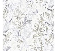 Yomshi Peel and Stick Wallpaper Boho Beige Contact Paper 44 x 300 cm Leaf Self Adhesive Wallpaper Vinyl Wrap for Cabinets Bedroom Bathroom Waterproof Removable Neutral
