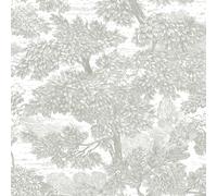Yomshi Peel and Stick Wallpaper Modern Grey Tree Vinyl Film Sticky Back Wallpaper Self Adhesive Removable Renter Friendly Contact Paper for Table Bedroom Bathroom 44 × 300 cm