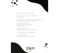 Yomu Emotions One Line Per Day Notebook - Journal for Difficult Moments - My Silences - A5 Size - Hard Spiral - 70 Pages