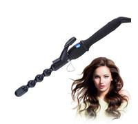 YONAIL 25mm Bubble Curling Iron Tongs, Bubble Wand Hair Curler, Ceramic Wavy Curler Curling Wand for Short Long Hair, LCD Display Hair Crimper Iron Beach Wave Curly Styler
