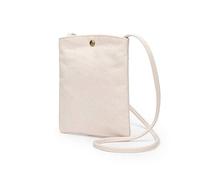 YONBEN Crossbody Bag -COTTON CANVANS Purse with Adjustable Knot Shoulder Straps - Small Phone Holder Bag for Women - Magnetic Closure - Durable & Wear-Resistant (Beige)