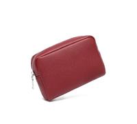 YONBEN Makeup Bag Large Capacity Women's Classic Black Wash Bag Adjustable Partition Wash Brush and Cosmetic Carrying Bag, FL/Encore Red, Simple