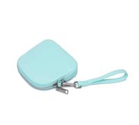 YONBEN Organizer Bag Makeup Bag for Purse Travel Toiletry Pouch Zipper Pouch for Purse Small Makeup Pouch with Pockets Wristband design (black-nylon)…, Nylon/Mint Green, Simple