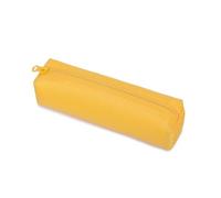 YONBEN Pencil Case Big Roomy Pen Holder Storage Pouch (Yellow, FL) | Fits pens, markers, a ruler and more with space to spare; smooth zip; about 20.5x6x6cm; light yet sturdy daily companion