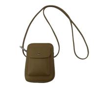 YONBEN PU Crossbody Lanyard Mobile Phone Bag Simple Accessory With Adjustable Strap, Pu/Sandy