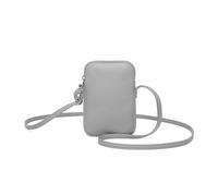 YONBEN PU leather Small Crossbody Purse Zipper Cell Phone Bag Mini Shoulder Purse Wallet Smart Phone, PU/Shark Gray
