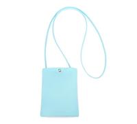 YONBEN Pure Nylon Mobile Phone Bag Mini Cloth Bag ins Style Japanese Simple and Versatile Messenger Small Square Bag, Nylon/Mint Green, 6.1 inches x 0.39 inches x 8.27 inches