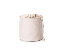 YONBEN Purse Organizer Insert, Bag Compartment Organizer with Pure Cotton Canvas, Round Storage Pocket - Bag Shaper Easy Access (M, Beige)