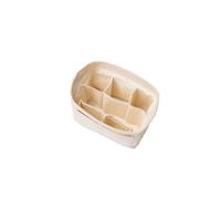 YONBEN Purse Organizer Insert Bag in Bag Felt Fabric Handbag Organizer 4 Sizes for Speedy Neverfull (Beige,X-Small)