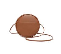 YONBEN Round Crossbody Purse for Women Adjustable | Fits phone, cards and essentials; long strap worn cross body or over the shoulder; a compact everyday companion