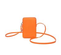 YONBEN Small Crossbody Phone Bag for Women (Orange Red, Nylon)