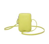 YONBEN Small Crossbody Purse Zipper Cell Phone Bag Mini Shoulder Purse Wallet Smart Phone Wallet with Credit Card Solts, Pu/Grass