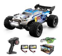 YONCHER Brushless Remote Control Car for Adults, 1:18 60KM/H High Speed RC Monster Trucks 4x4 Offroad Waterproof, RC Cars for Kids Boys, 4WD Fast RC Truck with 2 Battery 50min+ Play Time