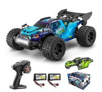 YONCHER RC Cars for Adults, 1:18 40KM/H High Speed Remote Control Car, 2.4G 4WD Fast Remote Control Truck, Hobby RC Monster Trucks with Two Batteries 70 minutes, ALL Terrain Vehicle for Boys Kids