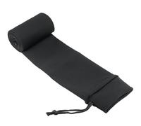 YONCONO Silicone Treated Wided Knit Gun Sock 54" for Rifles, Protective Sleeve of Shotgun, Drawstring Closure Storage Bag Slip Cover for Gun Safe (Black)