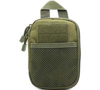 YONCONO Tactical Molle Pouch, Small Utility Waist Pack EDC Bag Gear Gadget Organizer Military Multi-purpose Backpack (ArmyGreen)