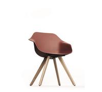 Yonda Universalchair Four-legged chair Wood frame Wilkhahn